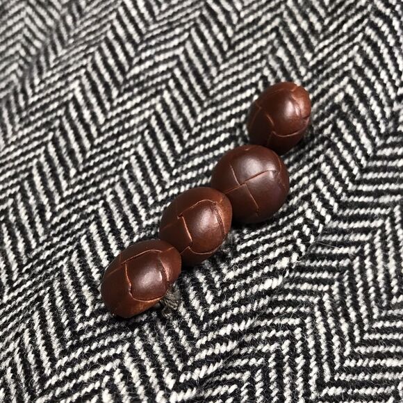 RALPH LAUREN Polo University Club Tweed Blazer Men 42L Gray Herringbone USA - Picture 6 of 16